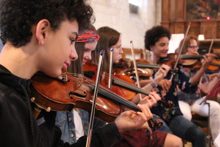 Les Violonistes